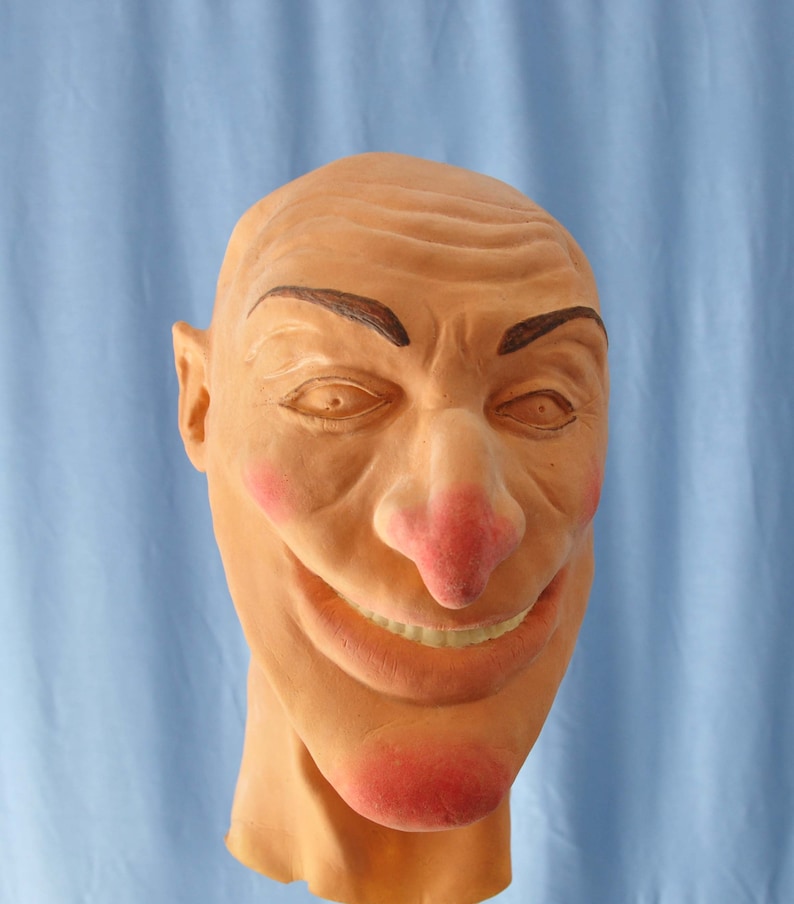 Punch Foam Latex Mask Cosplay Halloween Masks Punch and Judy Made in America Etsy