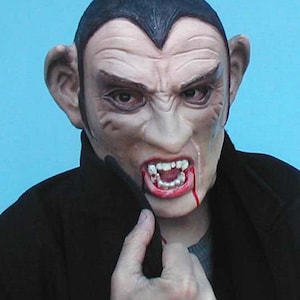 Dracula Mask Draku Foam Latex Mask Cosplay Halloween Masks Made in America