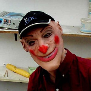 Clown Mask Punch Foam Latex Mask Cosplay Halloween Masks punch and Judy Made in America
