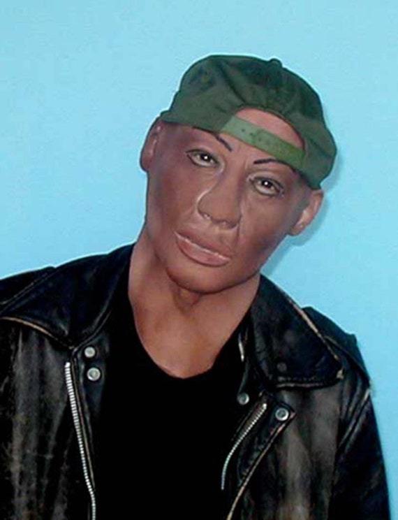 Black man mask Leroy Foam Latex Mask Cosplay Halloween Masks Made in America