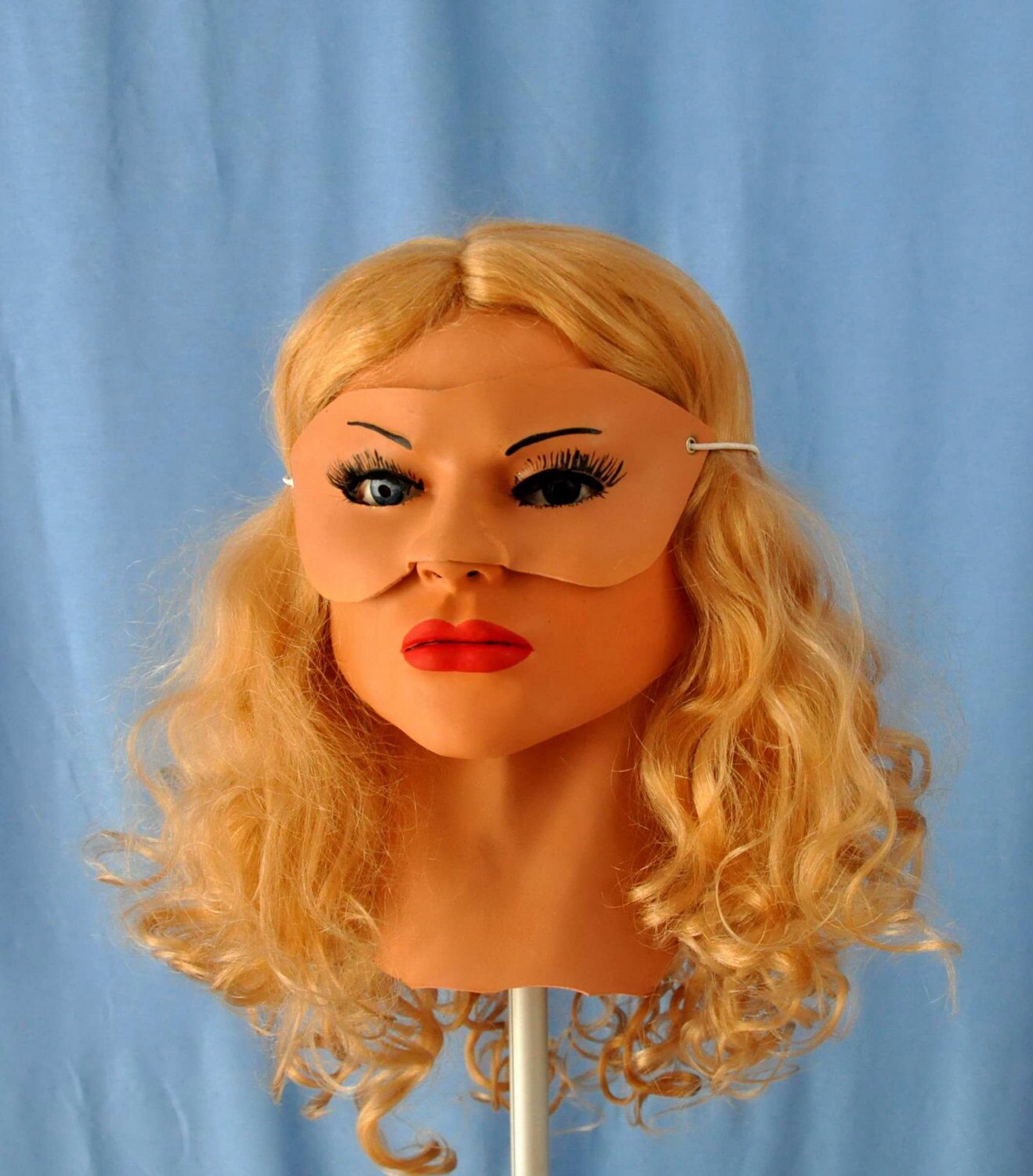 Mordrin Råd Allergisk Natural Doll Mardi Gras Carnival Mask Foam Latex Mask Made in - Etsy