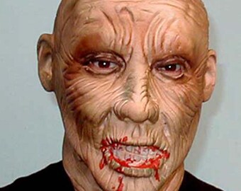Zombie mask Zombie Zed foam  Latex Mask Cosplay Halloween Masks Made in America