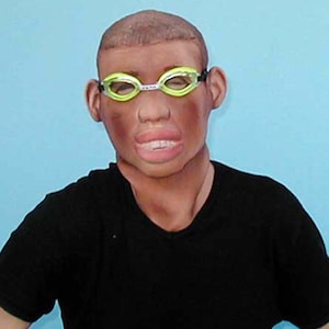 Weird man mask Buzz  Foam Latex Mask Cosplay Halloween Masks Made in America