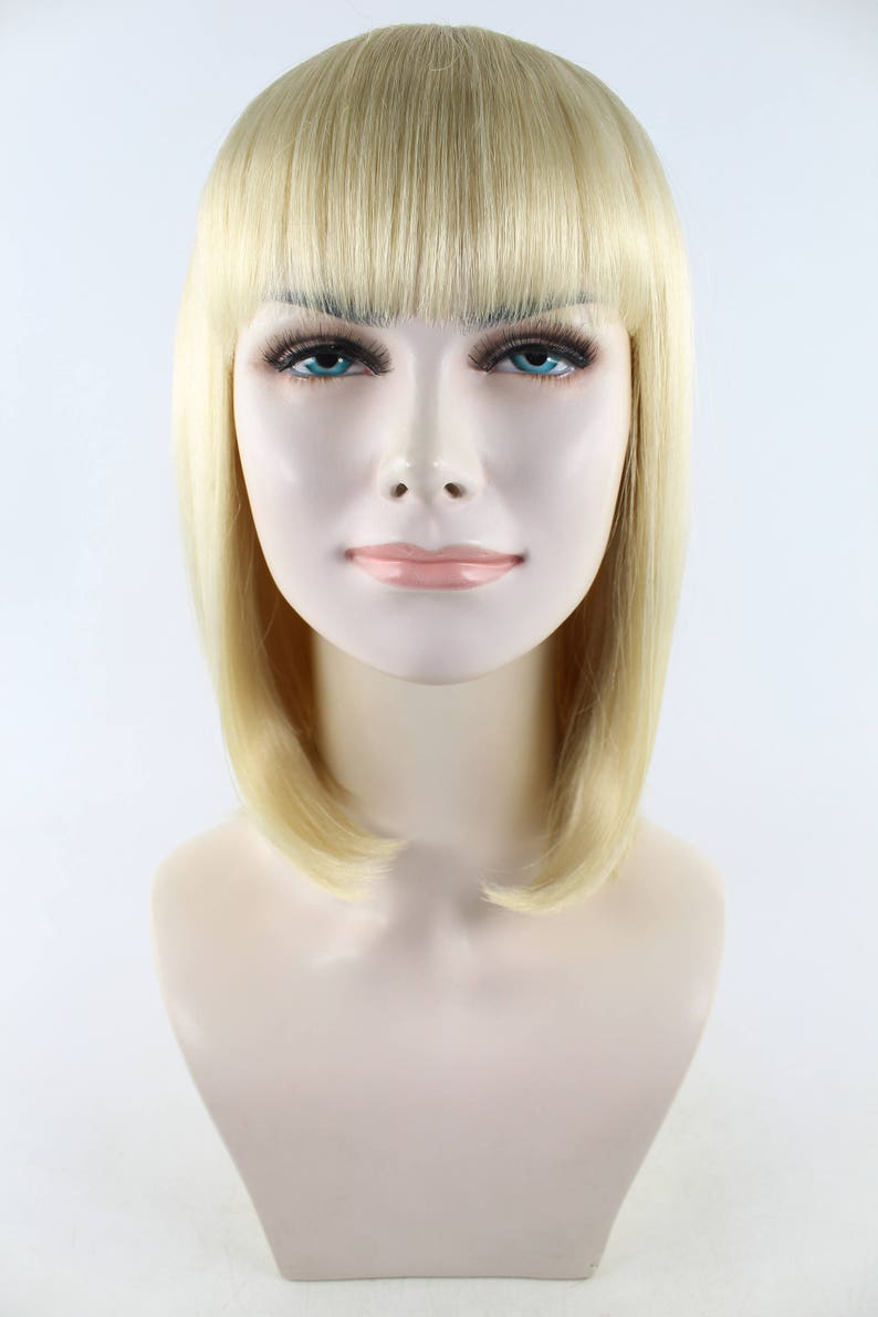 Pulp Fiction Wig Mia Wallace Style Wig Pageboy Wig with Etsy