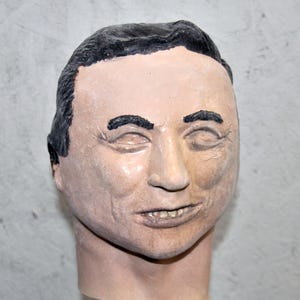 Maschera di Elon Musk in lattice di schiuma, maschere di qualità hollywoodiana prodotte in America