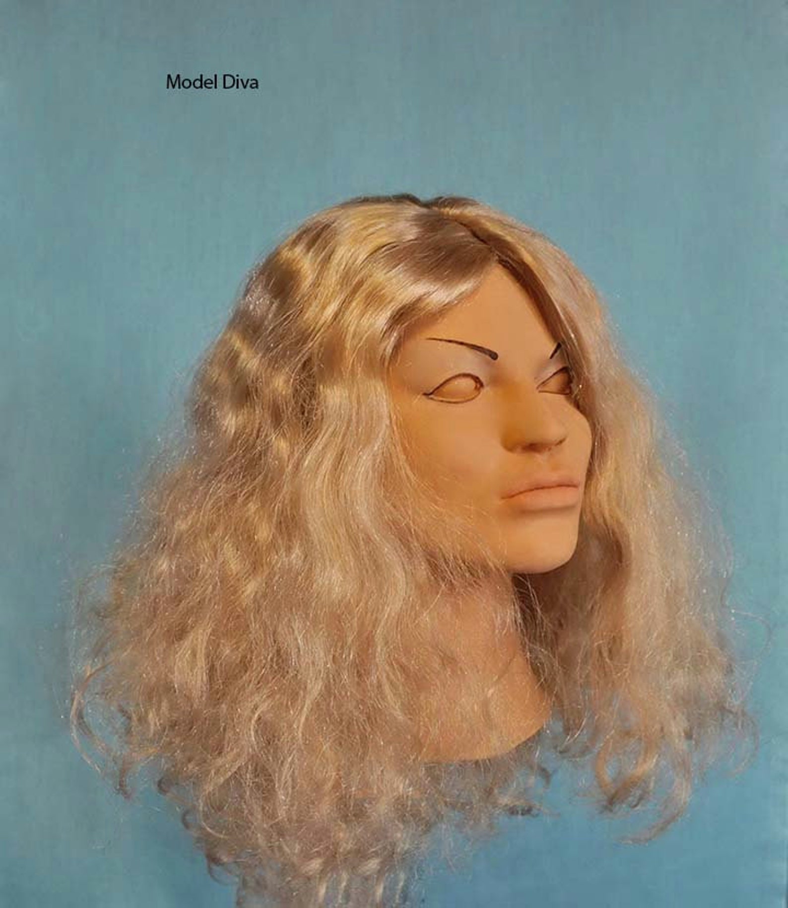 Cindy Female Foam Latex Mask Cosplay Halloween Masks Made in Etsy