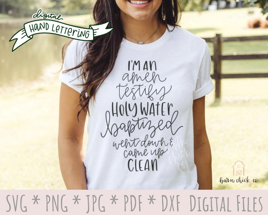 Hand Lettered Christian SVG | Hey Girl by Anne Wilson | Designed in ...