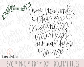 Hand-Lettered Christian SVG | Inspirational Faith Design (Digital Download)
