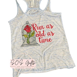 run Disney tank | Run as old as time