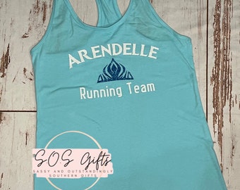 Arendelle Running Team ~ RunDisney ~ Running Tank ~ Frozen