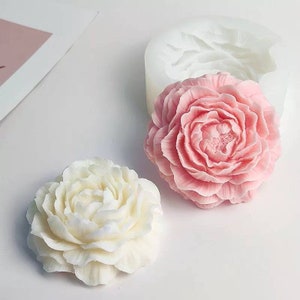 Rose Flower 29cm high silicone mold for furniture decorative appliques