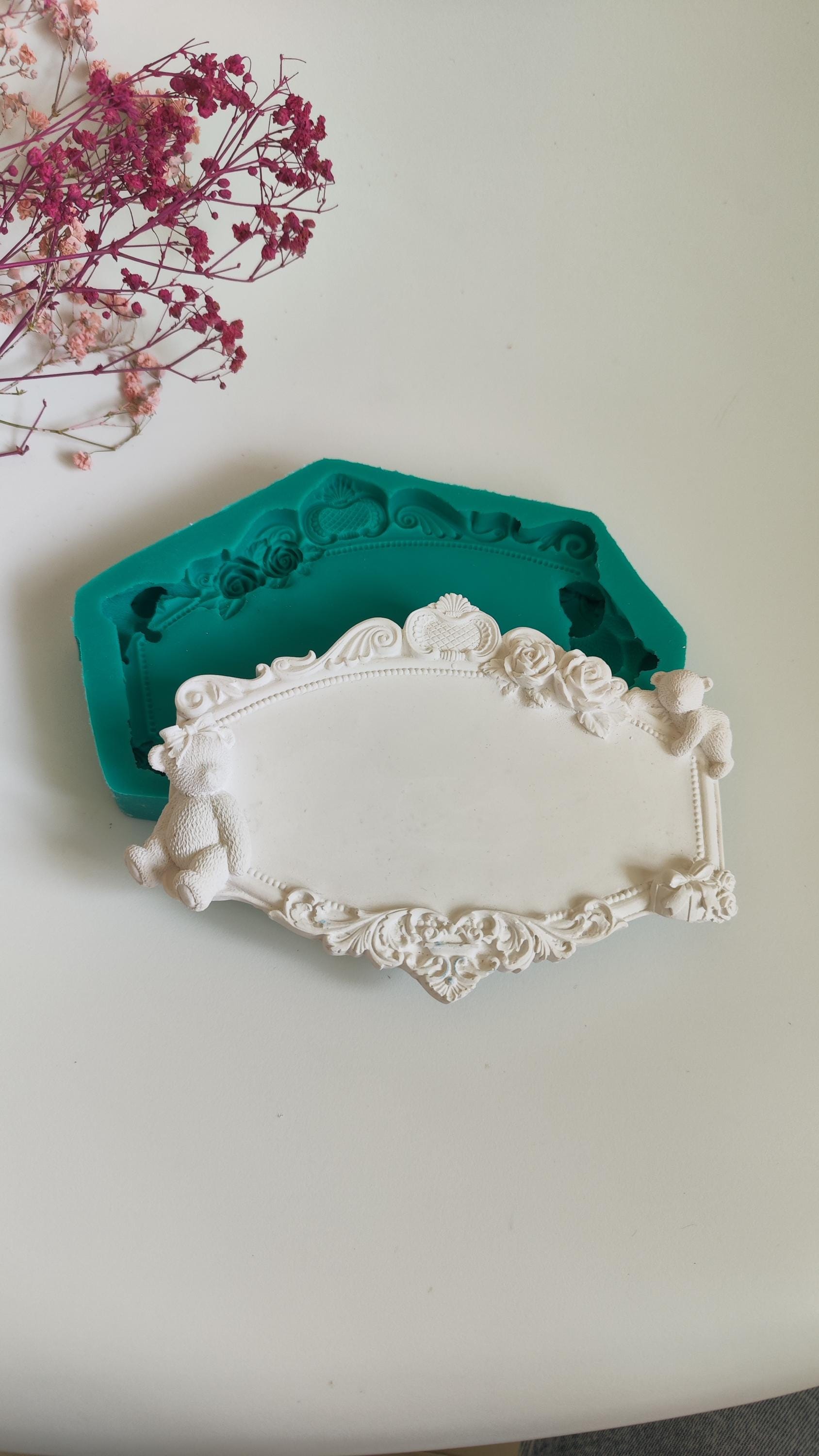 Moule de naissance en silicone, moule extérieur, moule en silicone pour la maison, bienvenue à la maison, plaque de maison extérieure