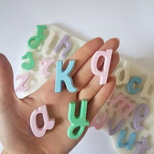 Alphabetform für Gips und Harz