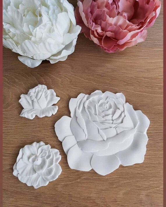 Moule silicone cadre photo miroir 20cm décoration feuille fleur pour pâte fimo plâtre porcelaine cire savon résine polyester argile - Un grand marché