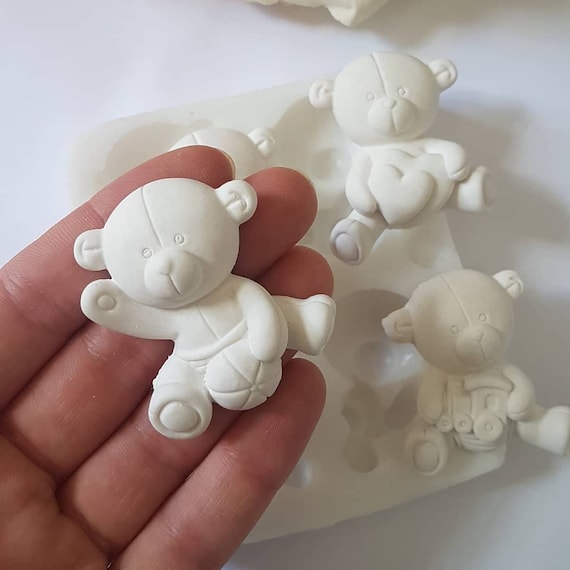 MYPRACS Set di 4 stampi in silicone barocco per decorazioni