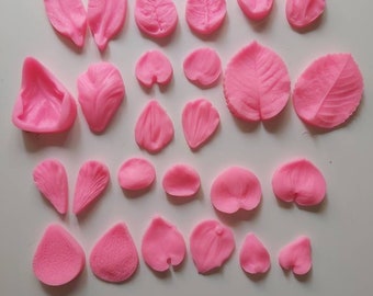 3d silicone mold flower peony
