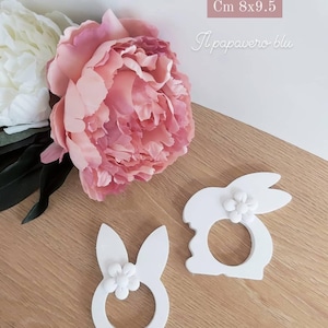 easter rabbit silicone mold