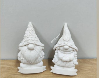 O'woda 2 Pezzo Stampi per Candele in Silicone, Peonie e Rose Stampo