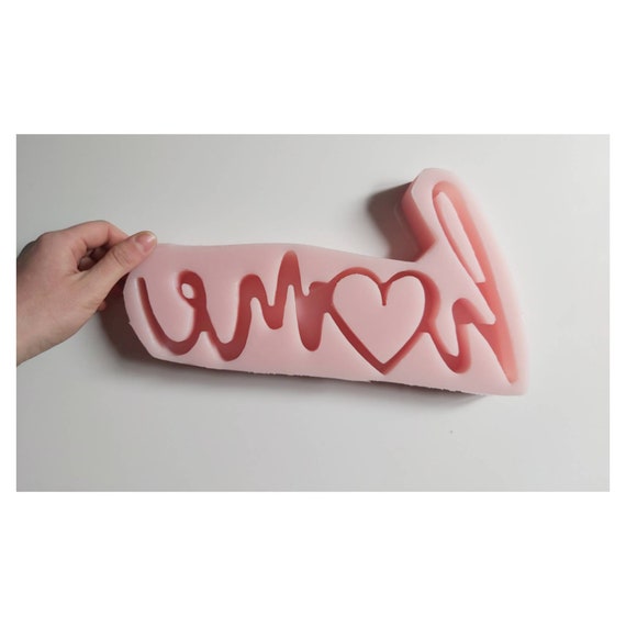 Stampo in silicone scritta Home da appoggio -  Italia