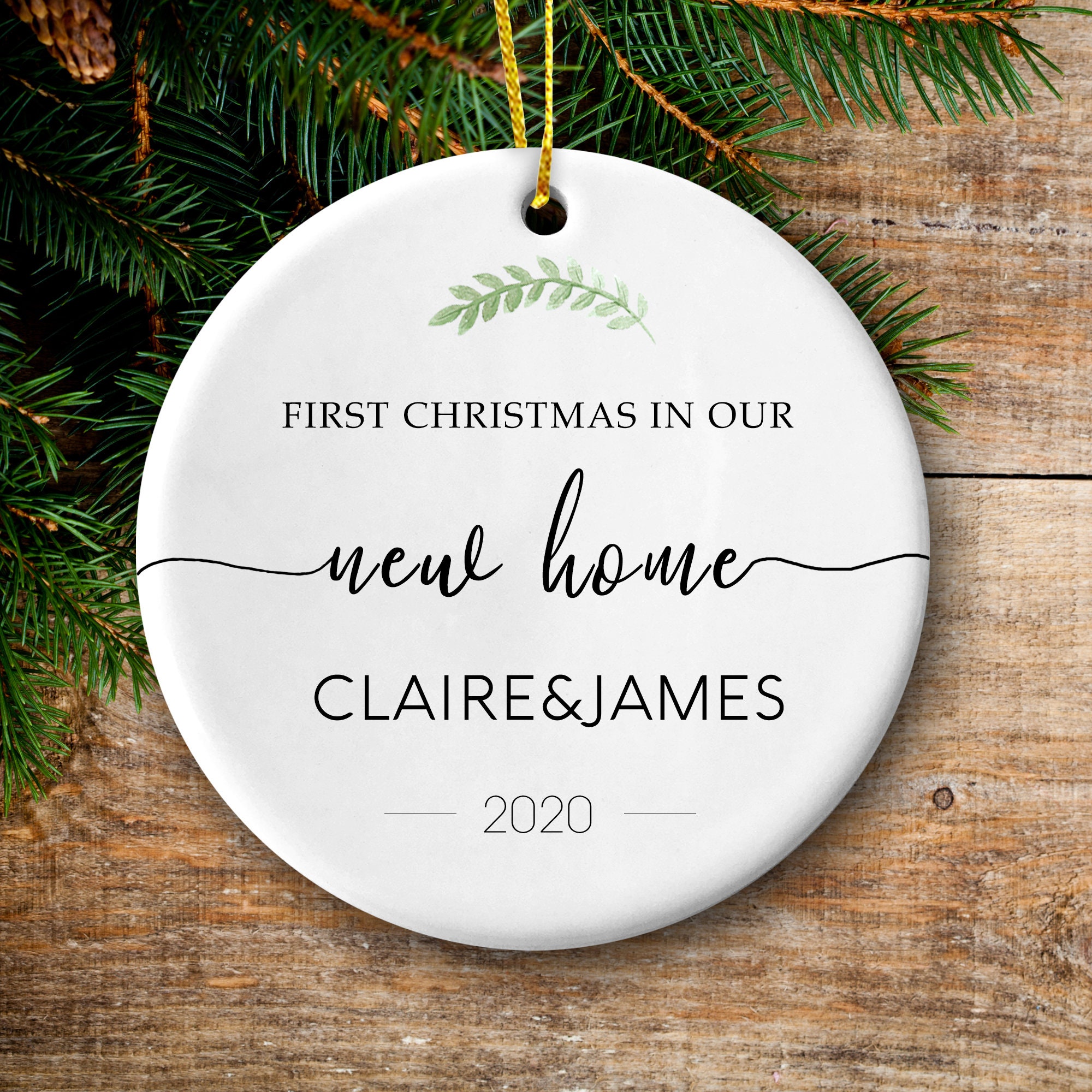 First Home Christmas Ornament 