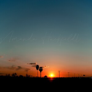 Fine Art Color Print- California Sunset