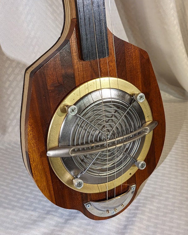 Uptown, an Electric 3string Fretless Slide Guitar Etsy