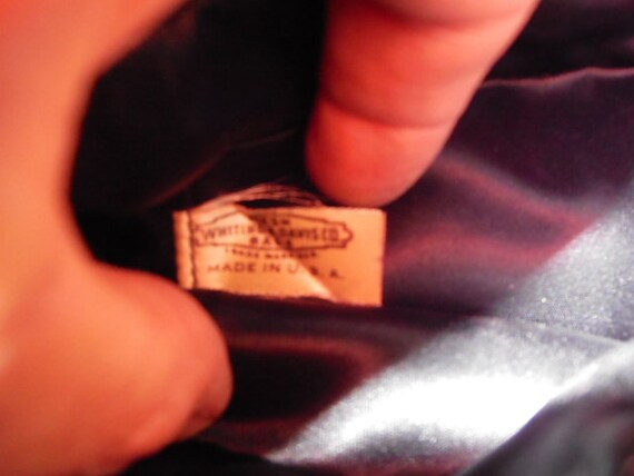 Whiting and Davis Mesh black, evening bag, small,… - image 4