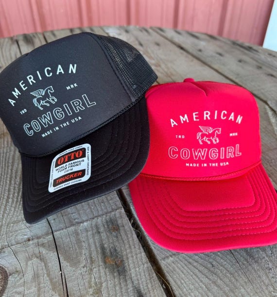 American Cowgirl Trucker Hat - Foam Front, Adjustable  display picture 1