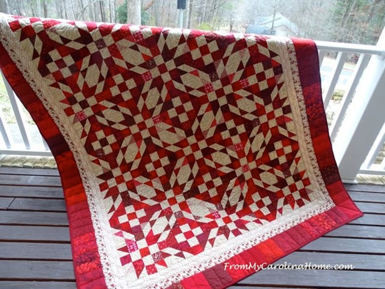 Scrap Dance Waltz Digital Quilt Pattern