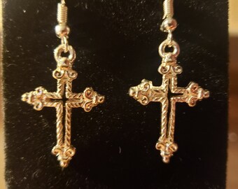 Cross Dangle earrings