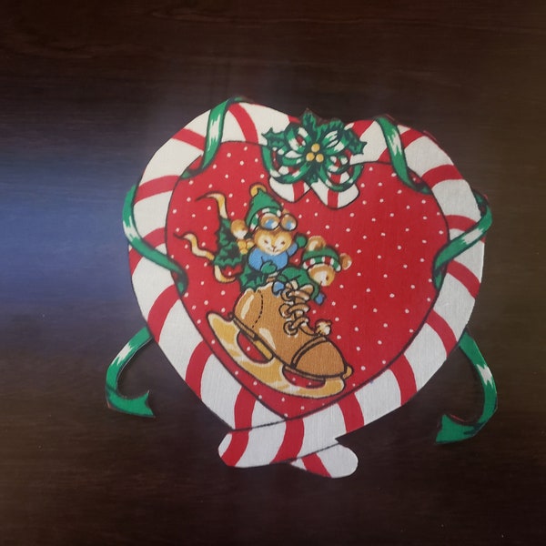 Candy cane animal Christmas iron on on #4