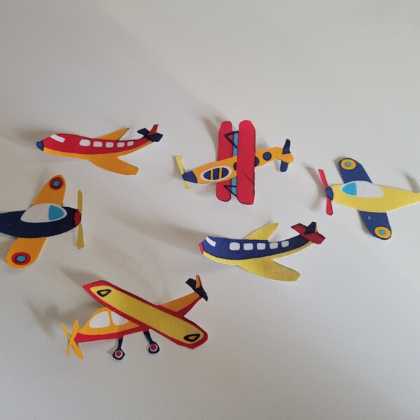 Air Planes iron on applique's