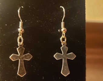 Cross Dangle earrings