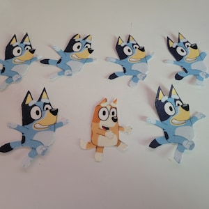 Bluey #1 iron on applique's