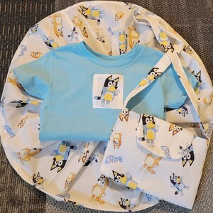 BLUEY  Twirl Skirt set with matching purse Size 4/5