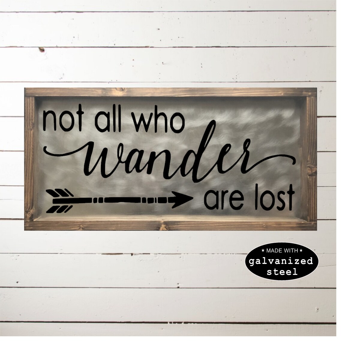 Not All Who Wander Are Lost Sign Wander Sign Travel Sign - Etsy