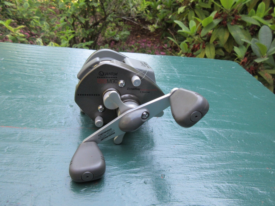 Vintage Quantum 1310 MGC Fishing Reel Casting Baitcasting Made Etsy