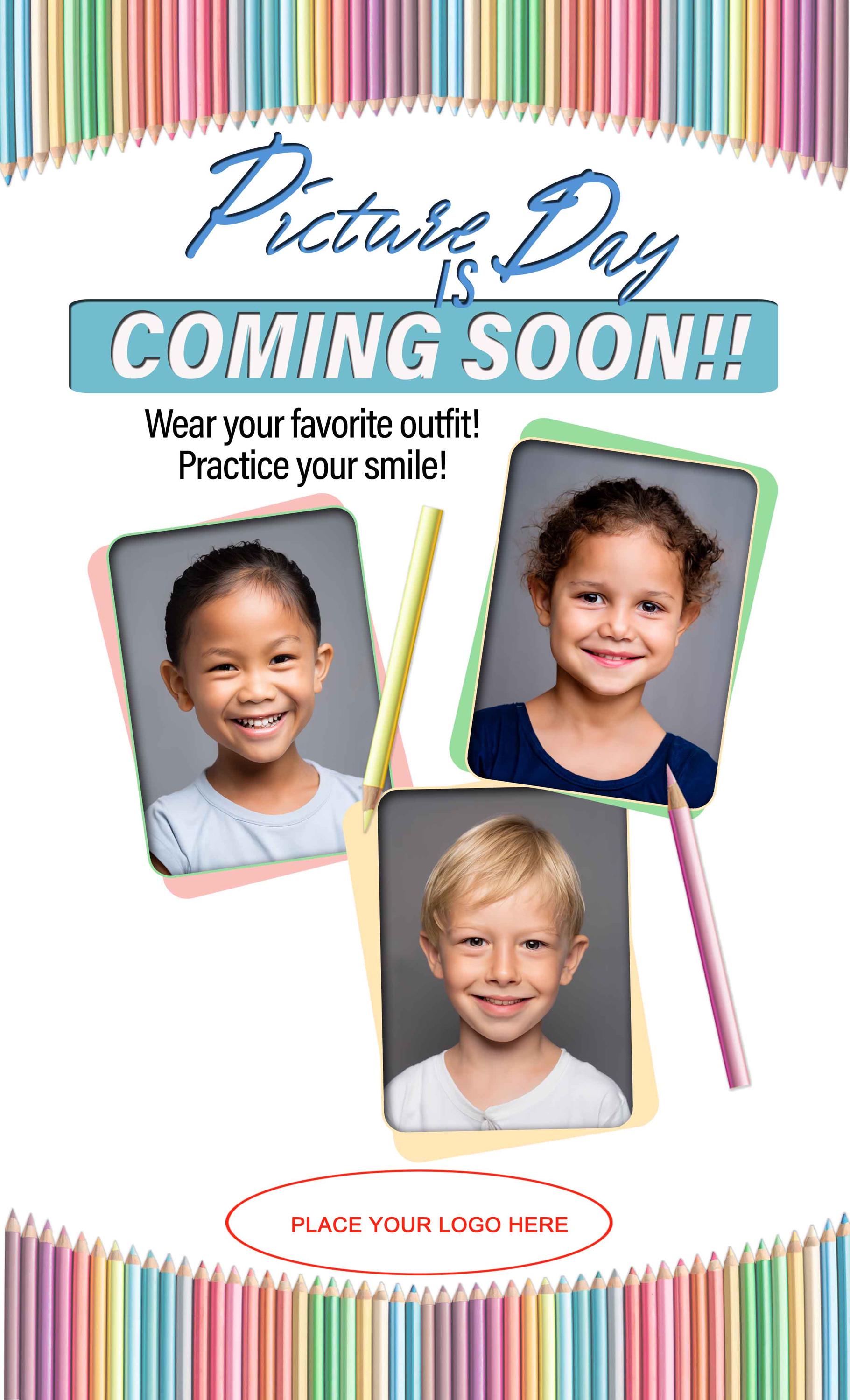 Picture Day Order Form, Pre-pay Fall School Portrait Order Form, School ...