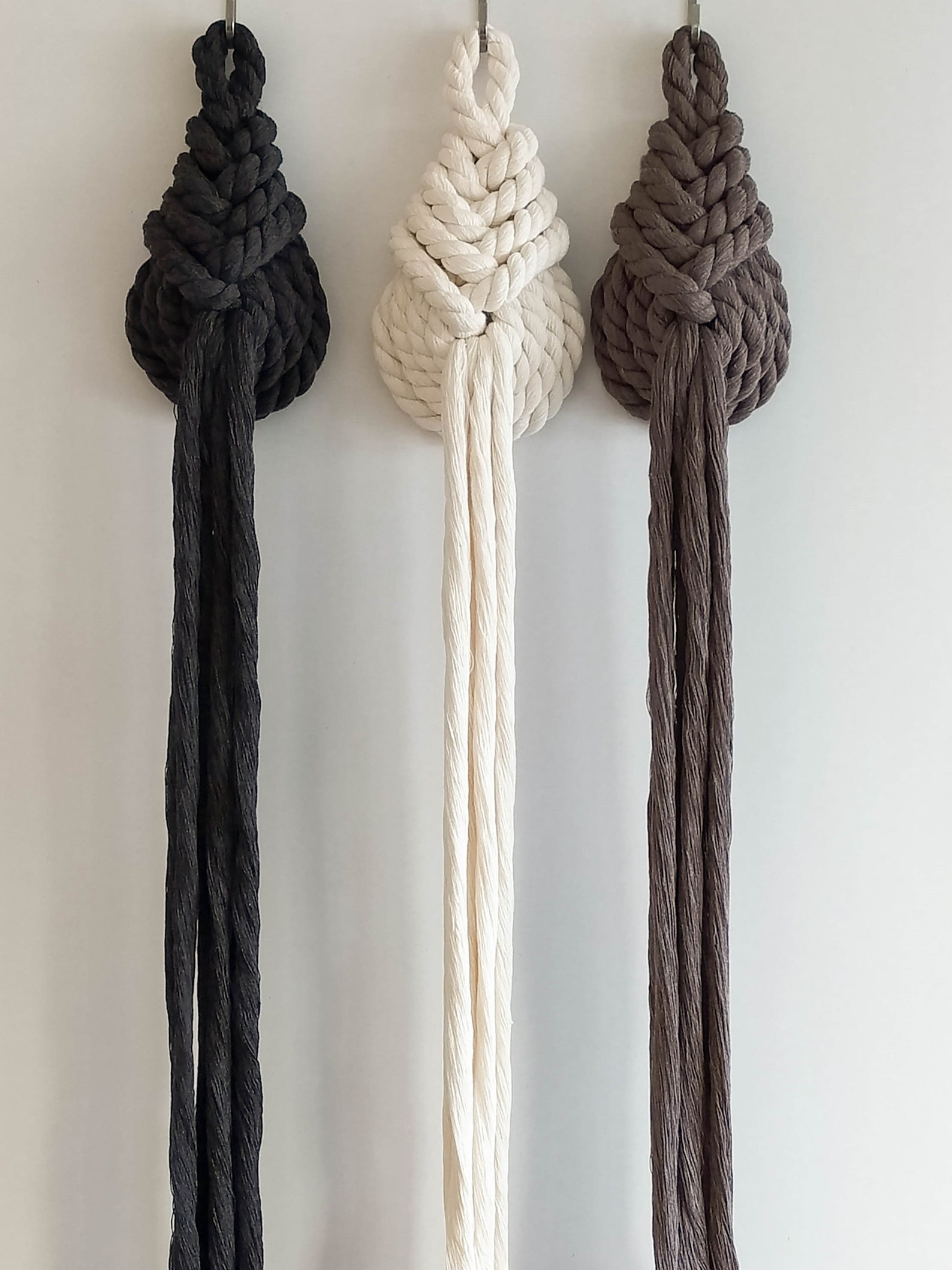 Xlarge Macrame Pipa Knot Decorative Knot Wall Hanging With Etsy