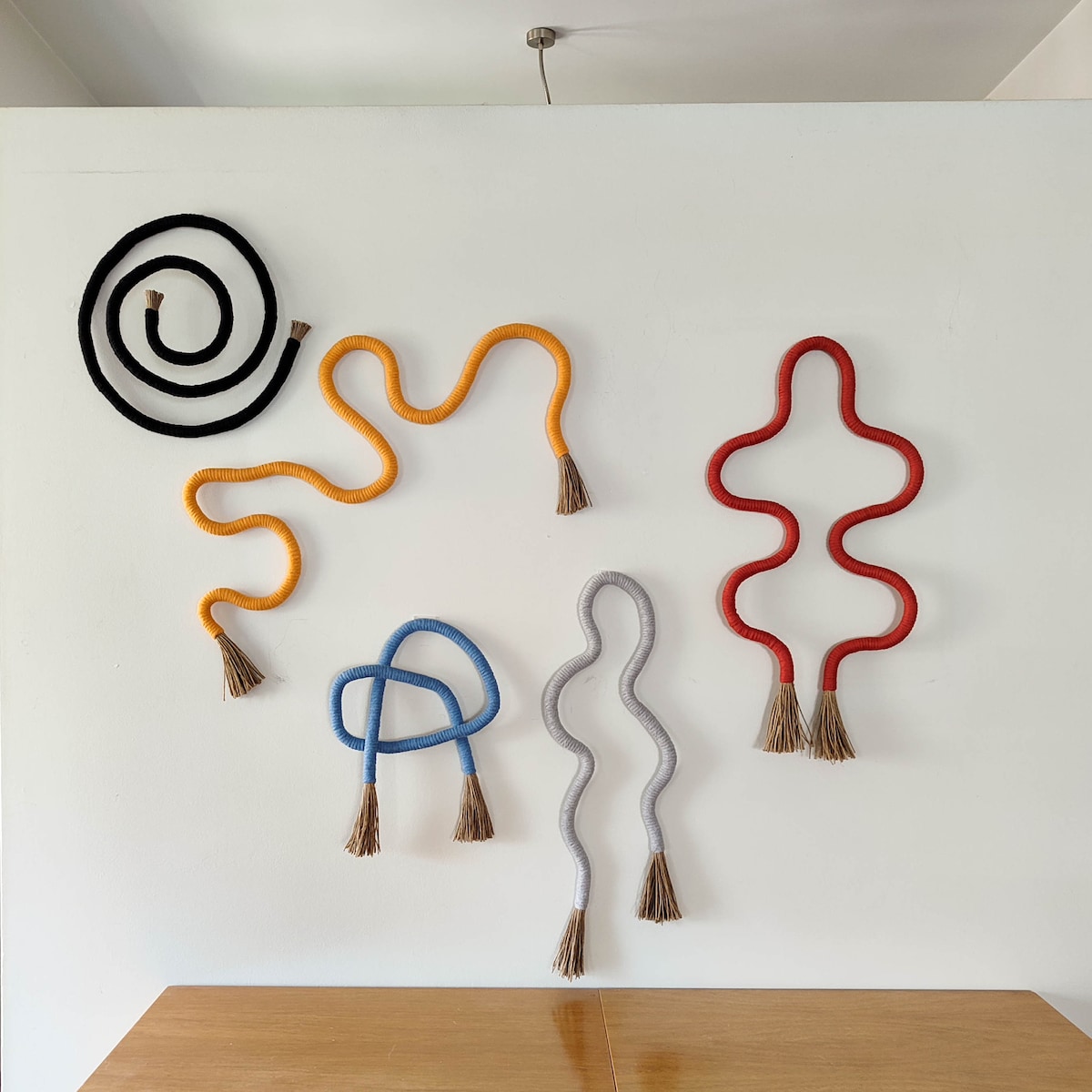 Terracotta Shape in Caramel Color