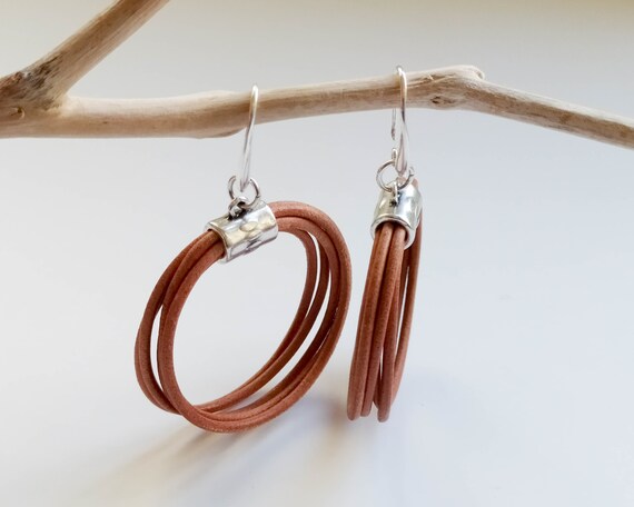 Leather and metal jewelry sale