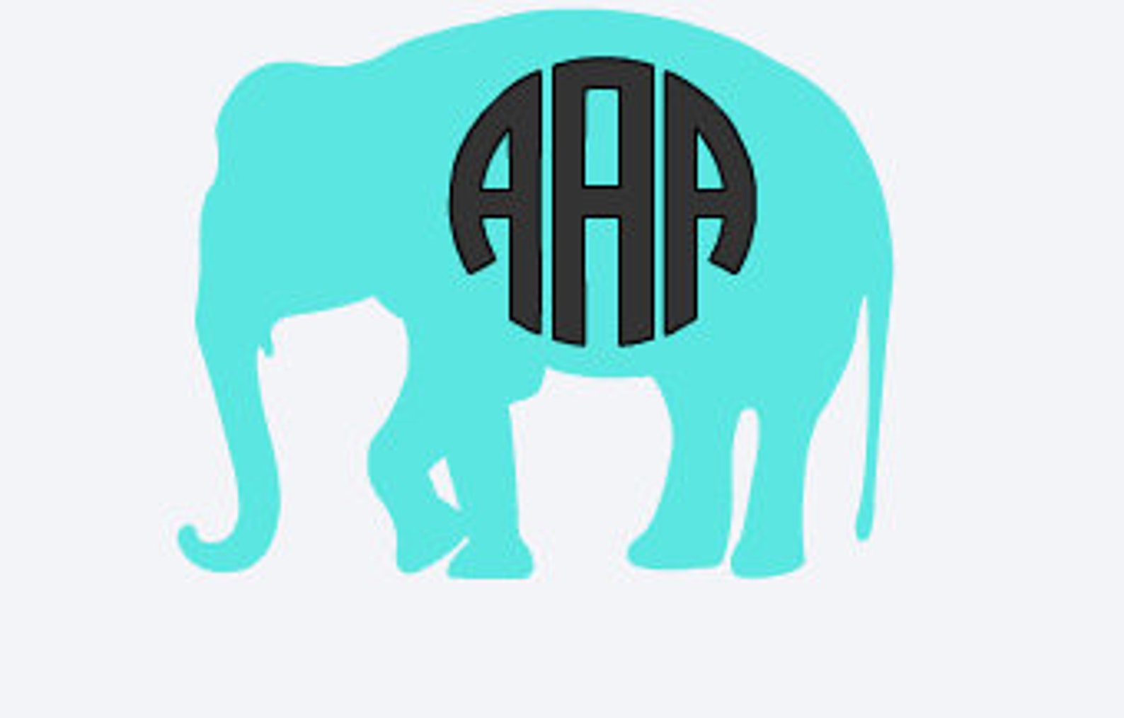 Elephant Decal Pink Elephant Decal Wall Decal Cup Decal Etsy