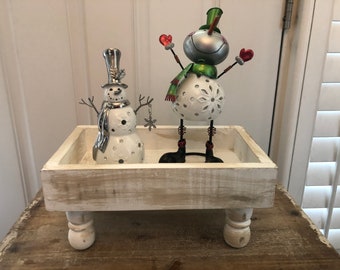 Tray Riser, Rectangular Tray Riser, Table Tray Riser, Shabby Chic Riser