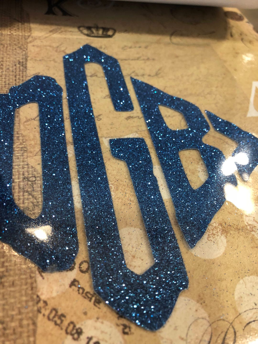 Iron on Monogram, Iron on Decal, Iron on Vinyl, 72 Iron on Vinyl Colors ...