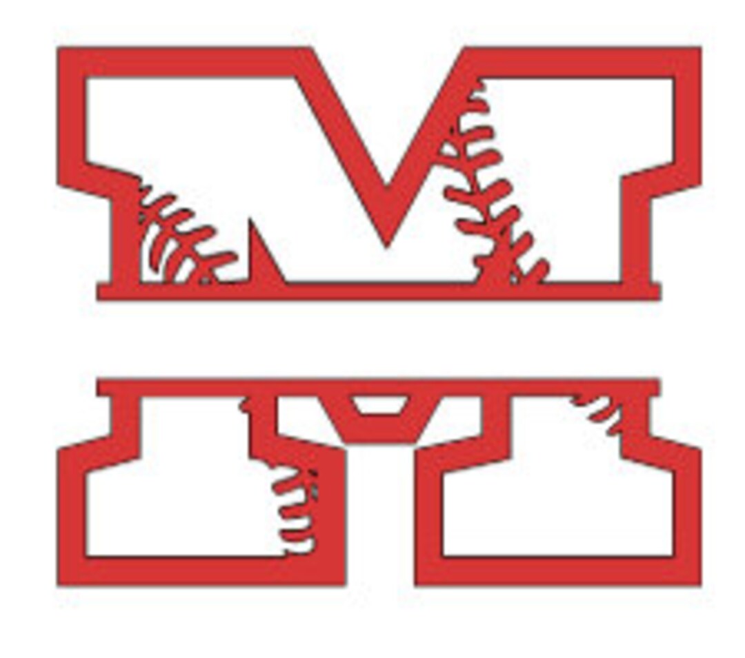 Baseball Letters, Baseball Decals, Iron on Monogram, Iron on Decal ...