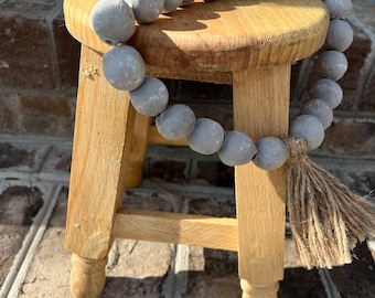 Shabby Chic Table, Plant Stand, Home and Garden Decor, Stool Riser