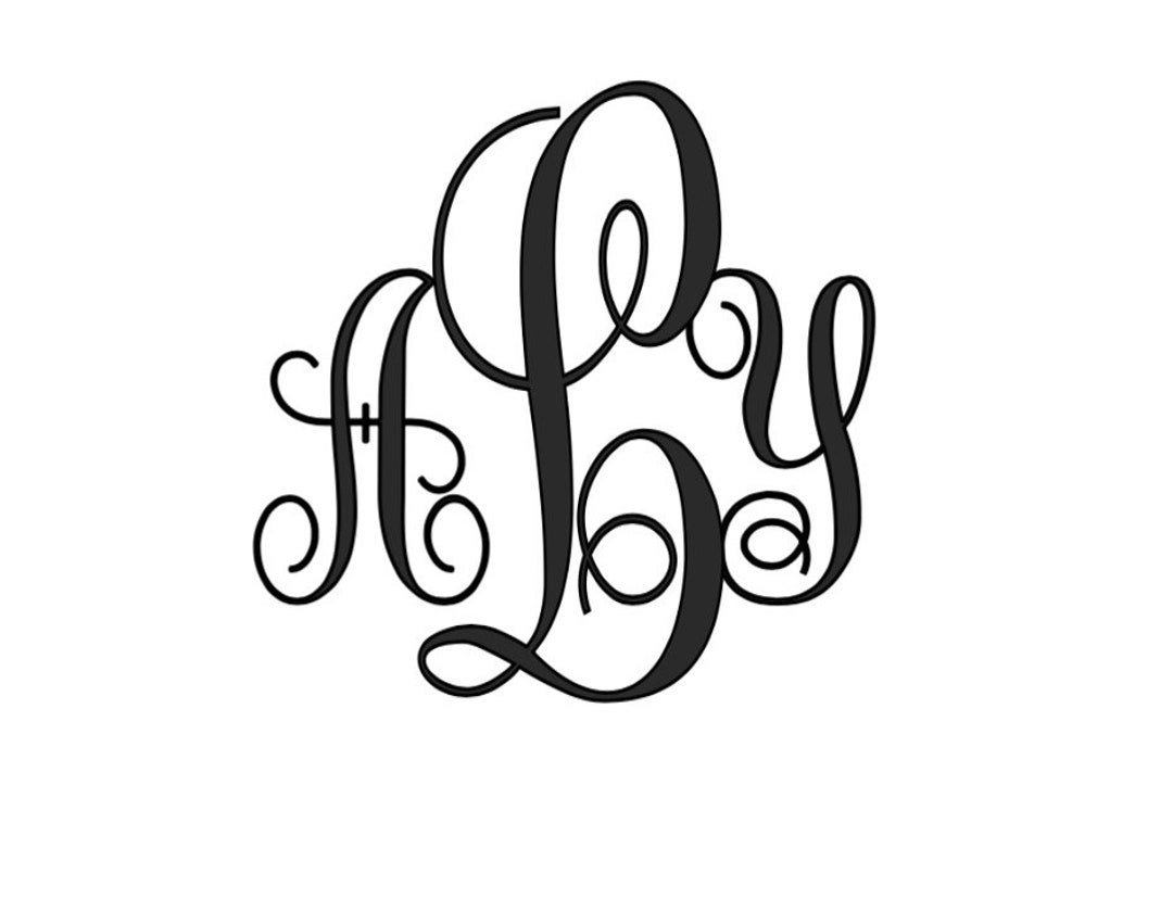 Iron on Monogram, Iron on Decal, Iron on Vinyl, 72 Iron on Vinyl Colors ...
