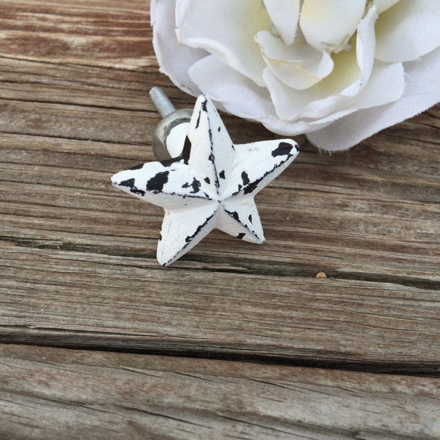 Home & Hobby Home Improvement Knobs & Pulls Star Knob Cast Iron Knob