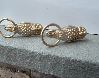 Owl Knobs/Knobs/Drawer Pulls/ Gold Owl Knobs/ Home and Garden/ Furniture Decor/ Fixtures