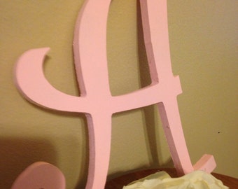 Shabby Chic Wall Decor, Shabby Chic Letter, Monogrammed